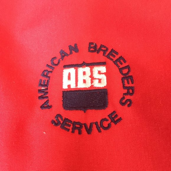 #72 Polar fleece Sportmaster American Breeders Service Full-Zip Jacket M USA - Picture 5 of 8